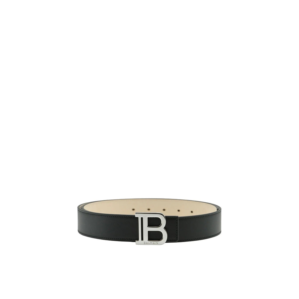 Balmain - Cinturón de piel - Hombres - Negro