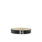 Balmain - Cinturón de piel - Hombres - Negro