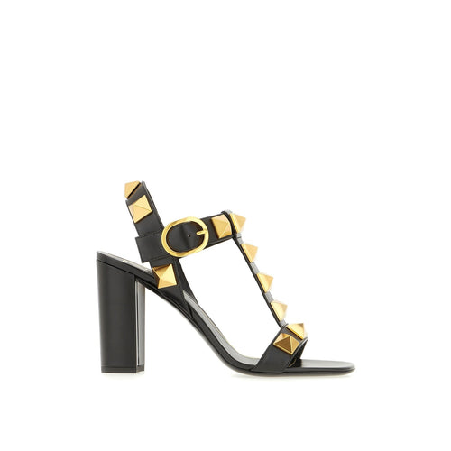 Sandales - Valentino Garavani Roman Stud - Black