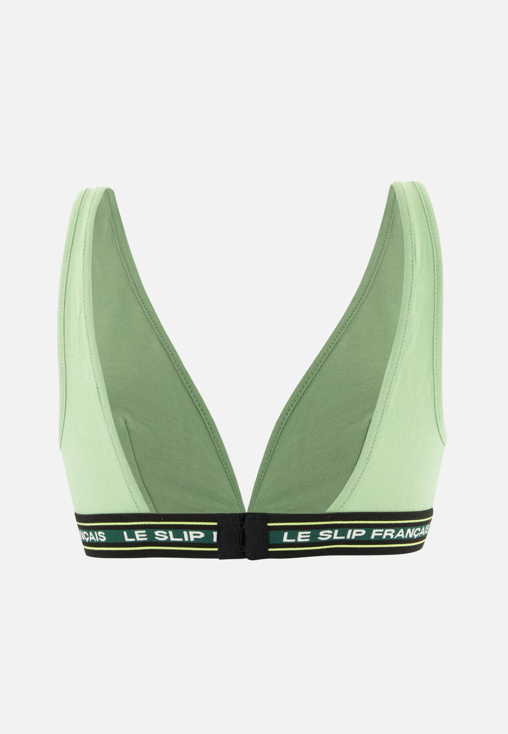 Reggiseno a Triangolo Séduisante in Cotone - Verde Salvia