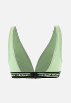 Reggiseno a Triangolo Séduisante in Cotone - Verde Salvia