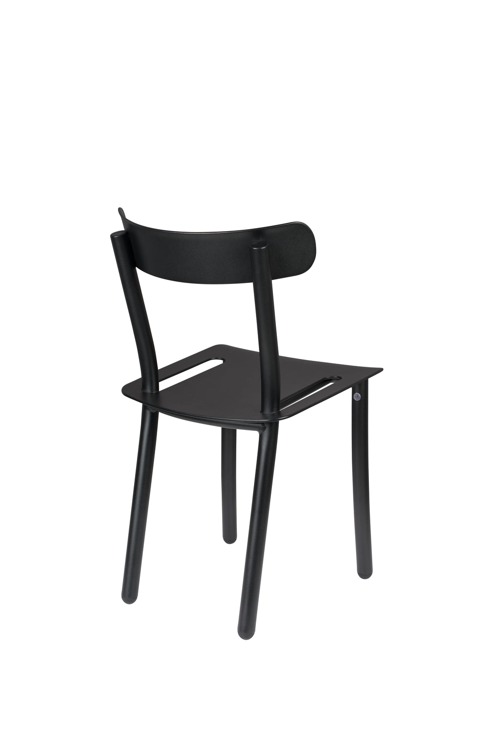 Friday - Outdoor Chair - Aluminum - Black