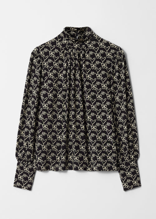 Blusa superior Pa Lorinda - Negro - Mujer