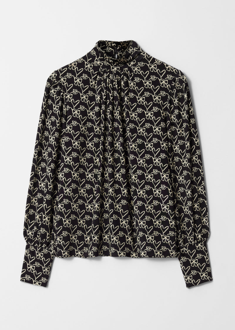 Blouse Pa Lorinda Top - Black - Women