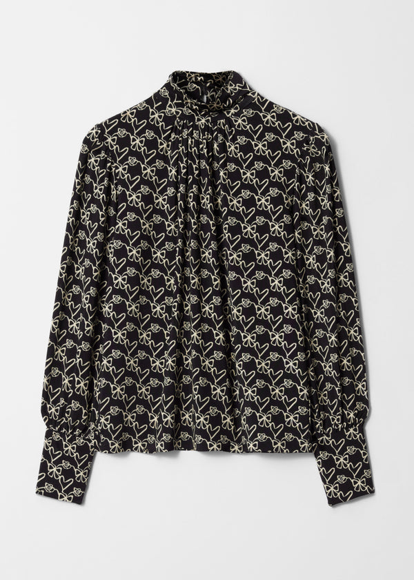 Blouse Pa Lorinda Top - Noir