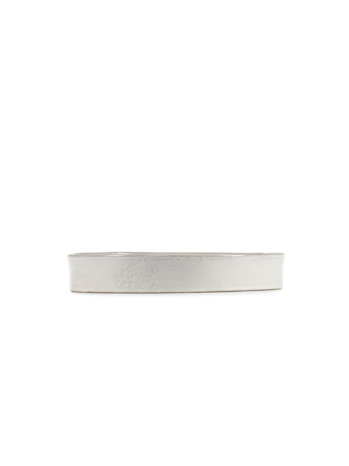La Mère - Assiette Creuse - L - Grès - Blanc Cassé