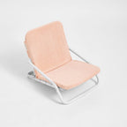 Chaise De Plage Rembourrée - Saumon