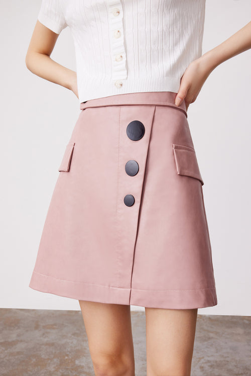 Lily - Jupe - Rose Foncé