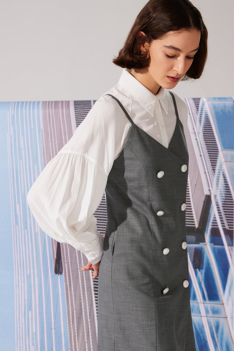 Lily - Robe - Gris Foncé