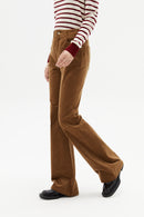 Lily - Pantalon - Marron Cacao