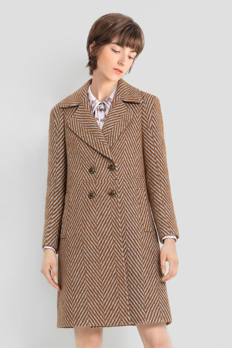 Lily - Manteau - Brun Cacao