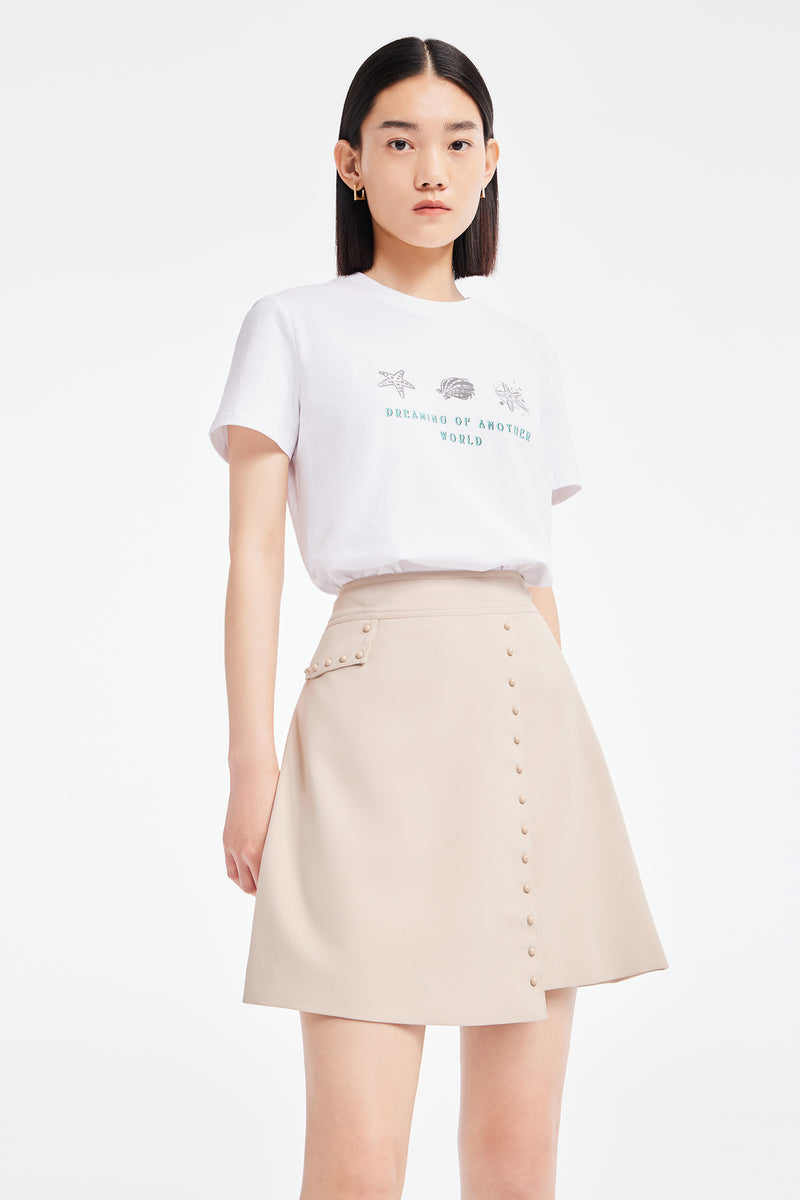 Lily - Jupe - Or Brun Clair