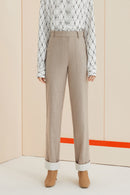 Lily - Pantalon - Beige Clair Café