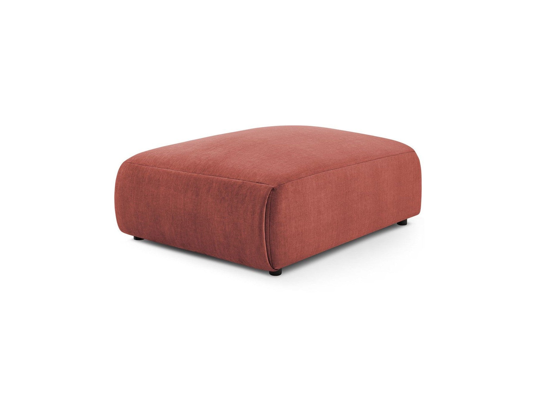 Jeanne - Grand Pouf - Tissu Velours