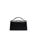 Sac Jacquemus Le Grand Bambino - Gold Logo - Femme - Black