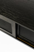 Hardy - Sideboard - Oak veneer - Black Oak/Brown