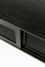 Hardy - Sideboard - Oak veneer - Black Oak/Brown