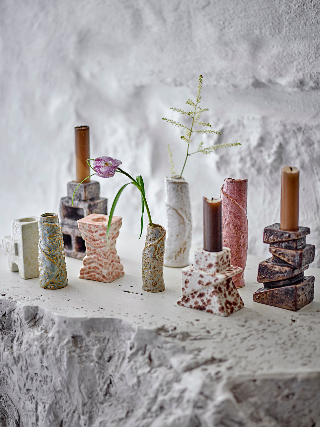 Temple - Vase - Multicolour - Stoneware