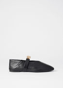 Zapatos Azelia Bailarina - Negro - Mujer