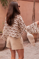 AARAN Chocolat - Maille Crochet