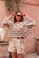 AARAN Chocolat - Maille Crochet