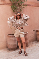 AARAN Chocolat - Maille Crochet