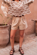 AARAN Chocolat - Maille Crochet