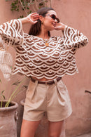 AARAN Chocolat - Maille Crochet