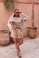 AARAN Chocolat - Maille Crochet