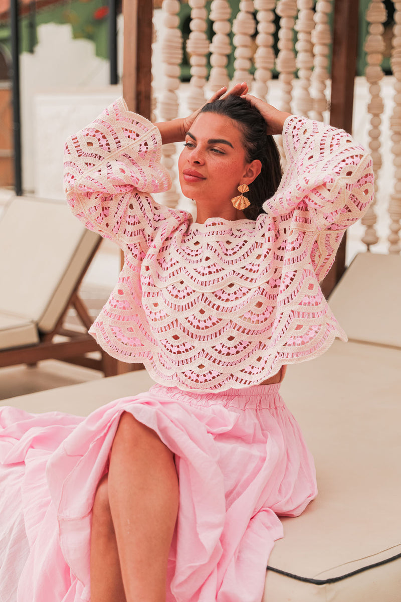 AARAN Rose - Maille Crochet