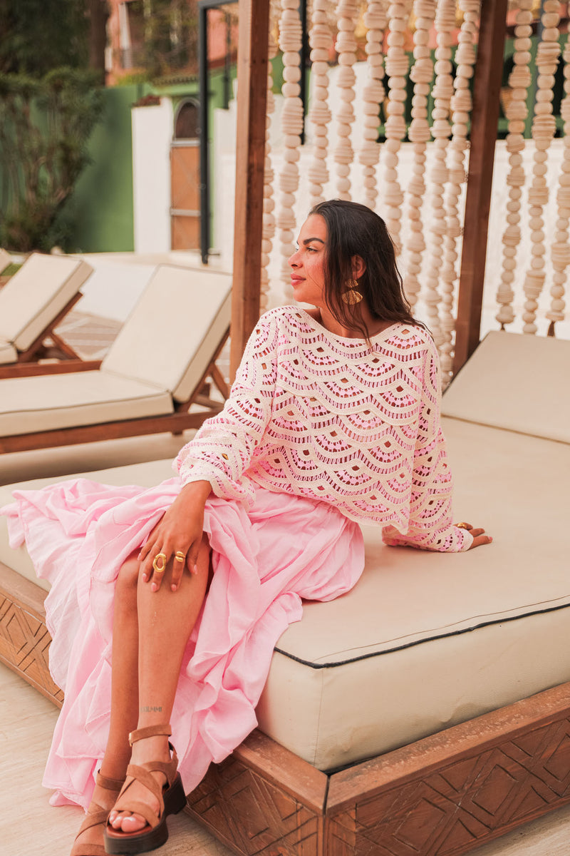 AARAN Rose - Maille Crochet