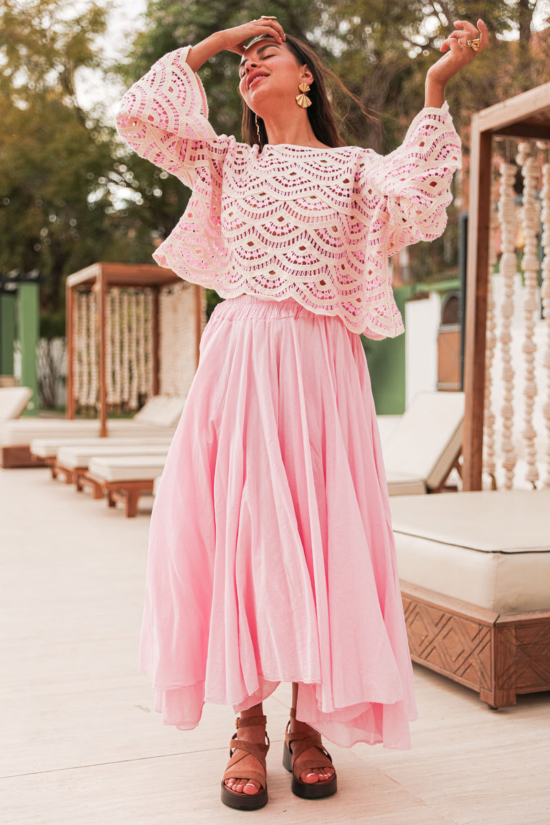 AARAN Rose - Maille Crochet