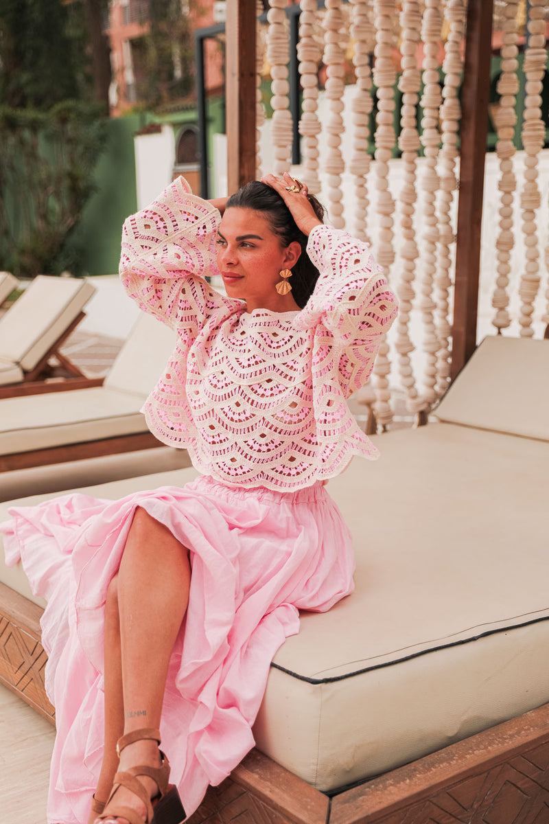 AARAN Rose - Maille Crochet