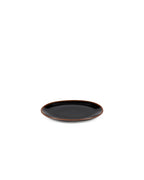 Out Of Lines - Lot De 2 Assiettes - S - Grès - Noir Brun