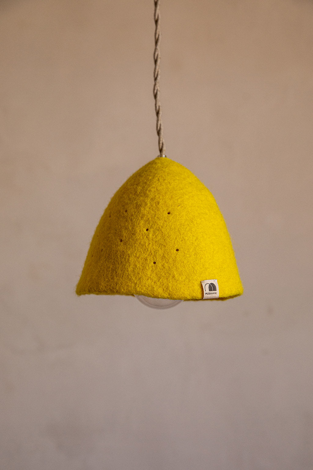 Abażur Igloo - Cytryna