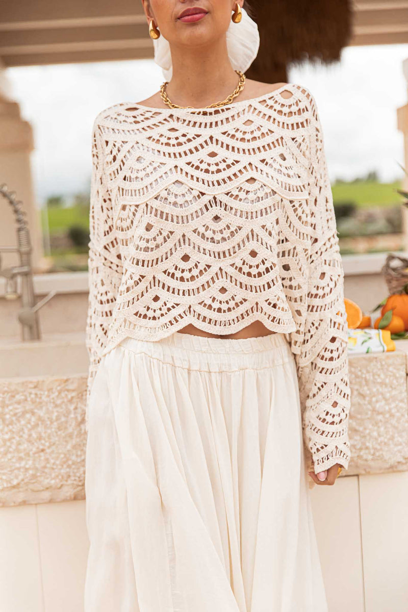 ABSA Beige - Maille Crochet