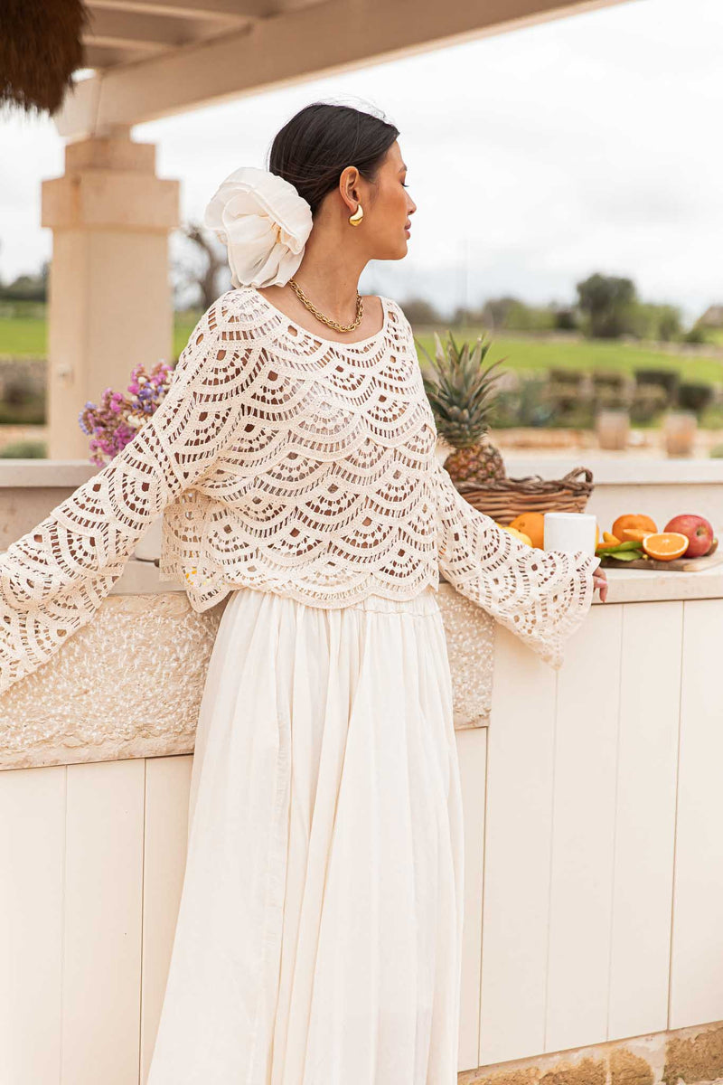 ABSA Beige - Maille Crochet