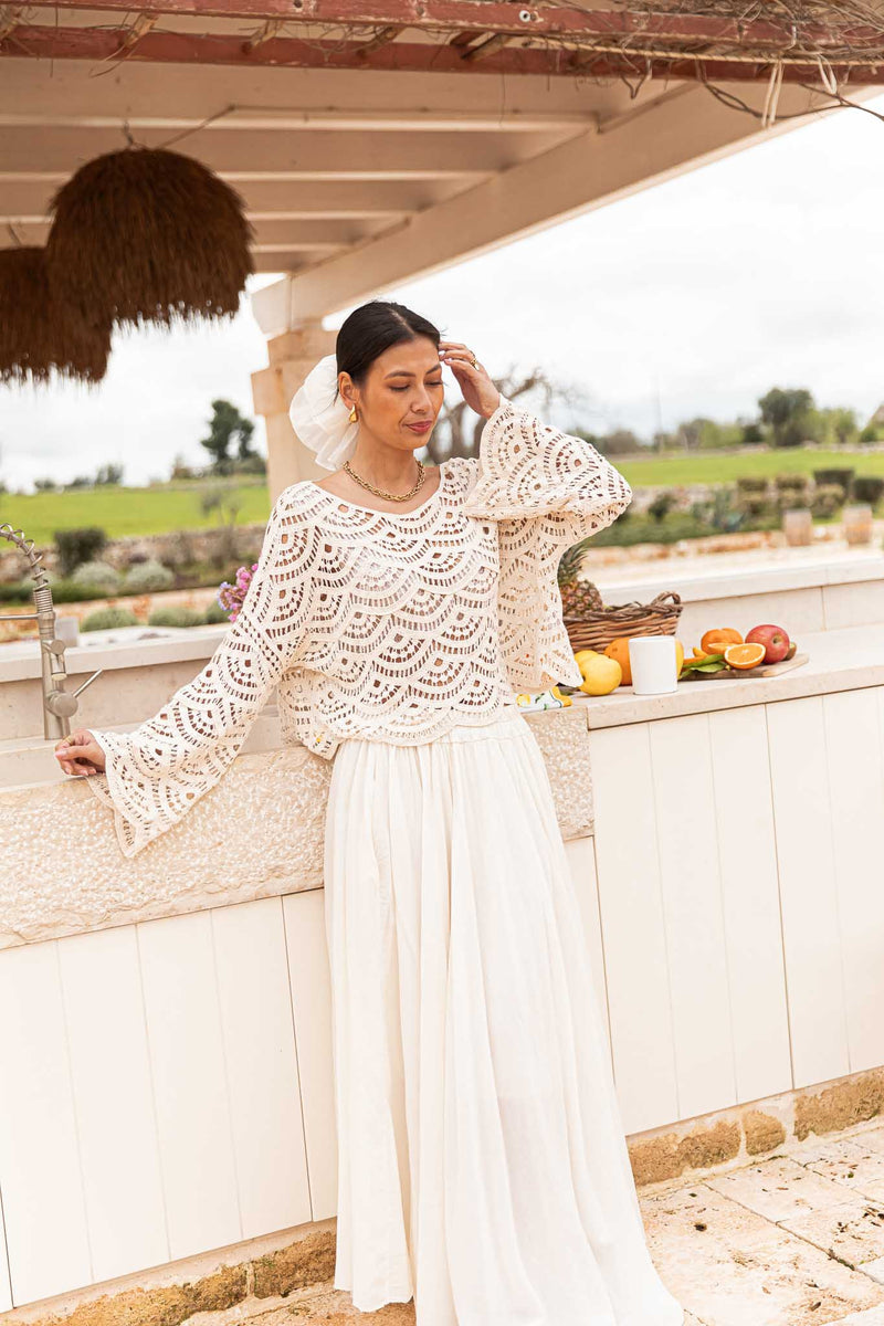 ABSA Beige - Maille Crochet
