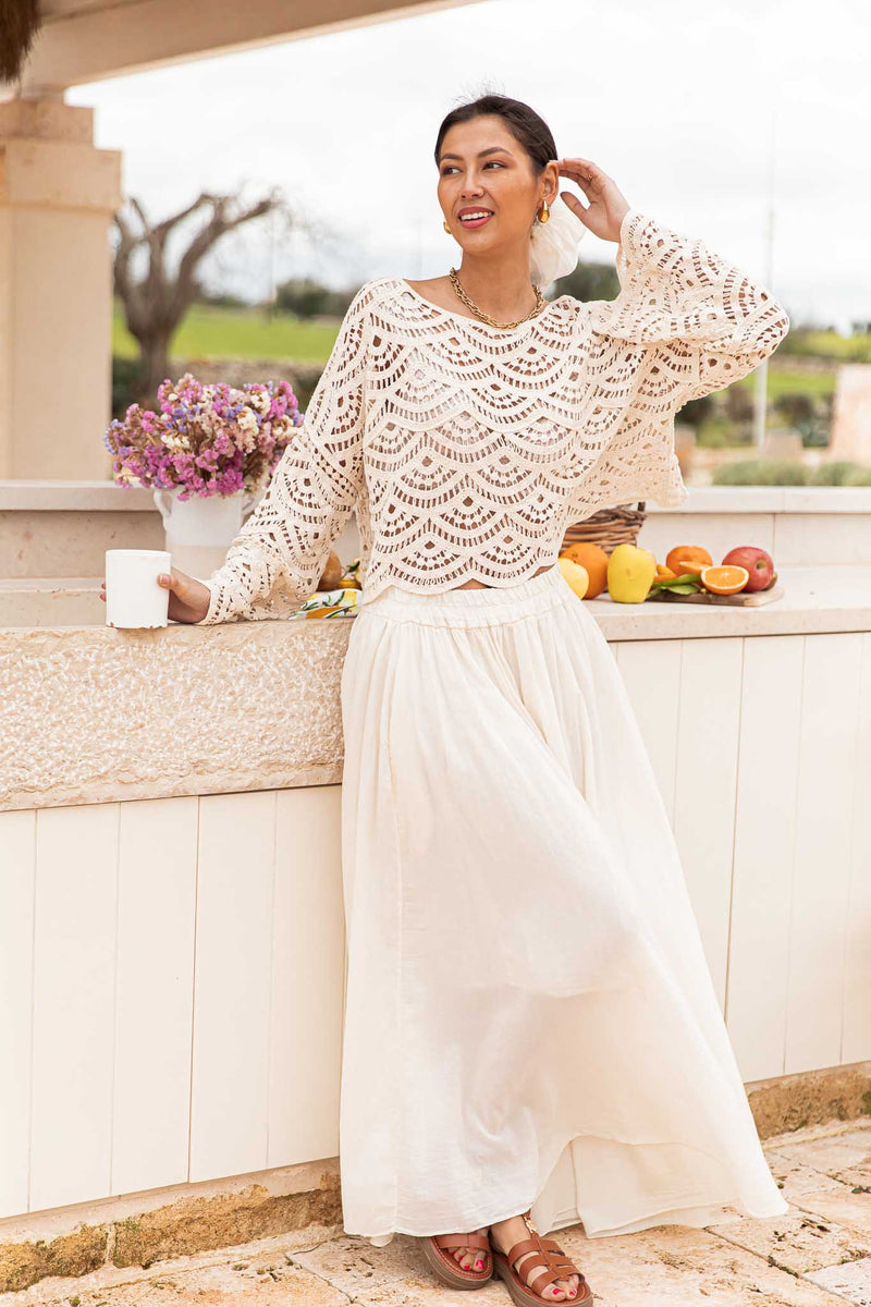ABSA Beige - Maille Crochet
