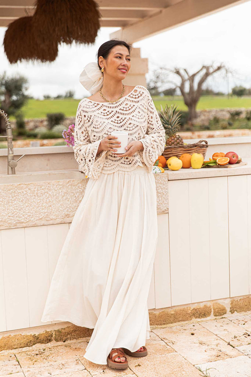 ABSA Beige - Maille Crochet
