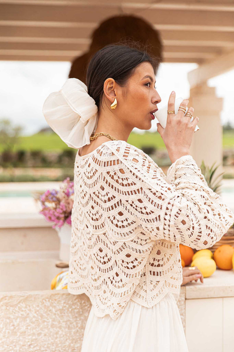 ABSA Beige - Maille Crochet