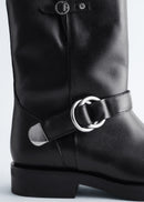 Zapatos Sasha Biker Boot - Negro - Mujer