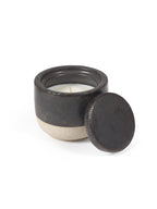 Candles Burning Wood - Bougie D'ambiance - S - Cire De Soja Et Paraffine - Titane