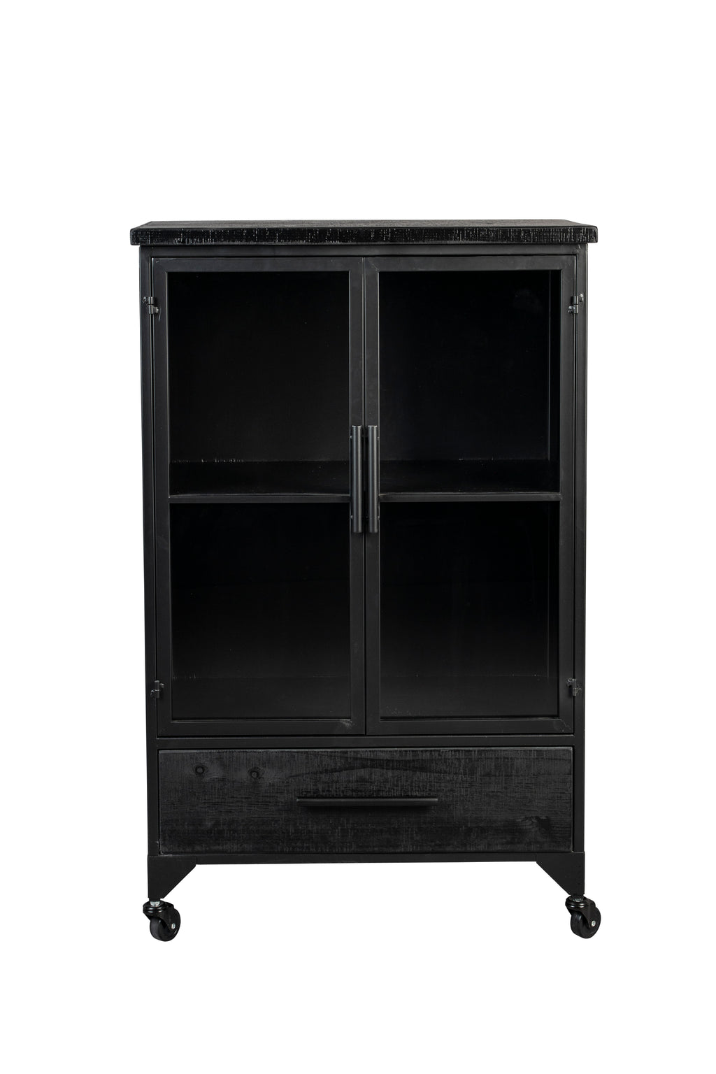 Ferre M - Wardrobe - Fir veneer - Black