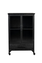 Ferre M - Wardrobe - Fir veneer - Black