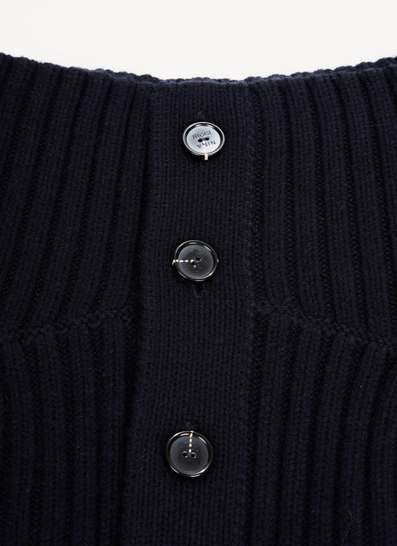 Nina Ricci - Echarpe - Bleu - Femme