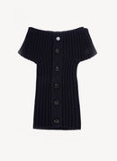 Nina Ricci - Echarpe - Bleu - Femme