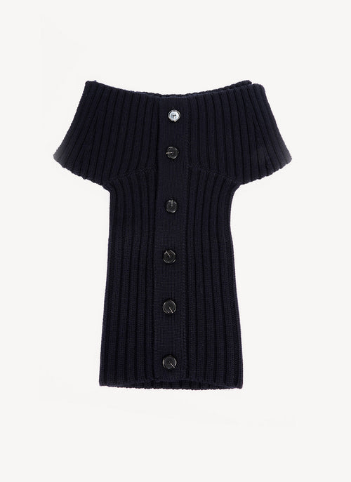 Nina Ricci - Echarpe - Bleu - Femme