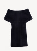 Nina Ricci - Echarpe - Bleu - Femme