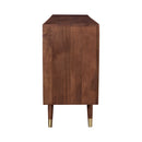 achat buffet rangements en bois fonce